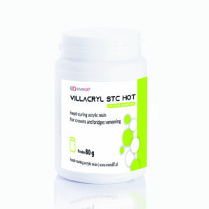 Everall7 – Villacryl STC HOT – hőre keményedő akril anyag koronák és hidak ideiglenes pótlásához